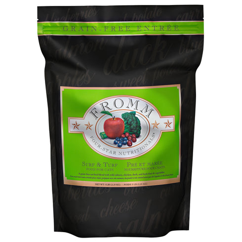 Fromm Surf & Turf Dry Cat Food 5lb - Poudre Pet and Feed Supply